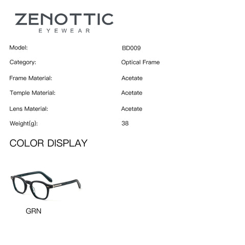 Zenottic Eyeglasses Nick