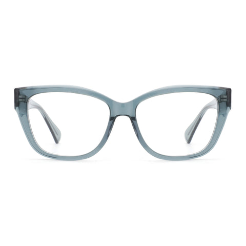 Zenottic Hiram eyeglasses in grey acetate frame with lens width 54, prescription eyewear