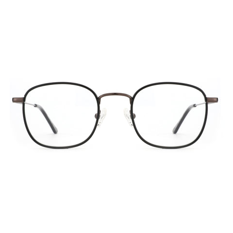 Zenottic Bradley eyeglasses with black metal frame