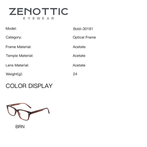 Zenottic Eyeglasses Mikaela