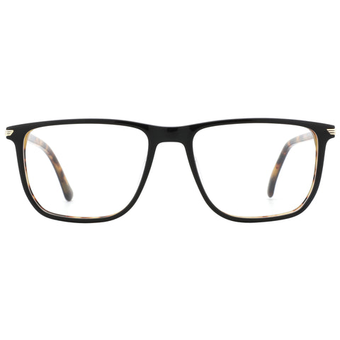 Zenottic Eyeglasses Floyd with black acetate frame and tortoise shell detail