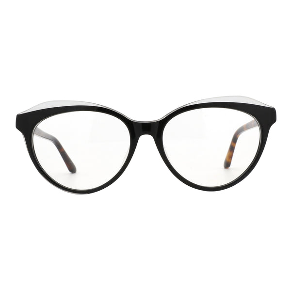 Atalanta Cat-Eye Acetate Glasses | Pink & Black - zenottic