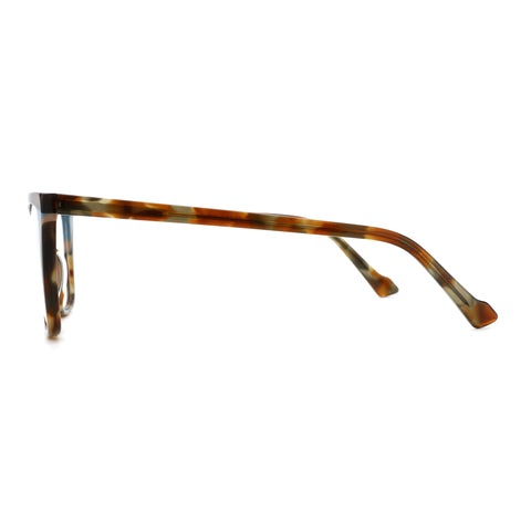 Zenottic Eyeglasses Sebastiane in tortoiseshell acetate with cat-eye frame.
