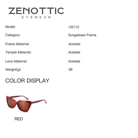 Zenottic Sun Glasses Eternity