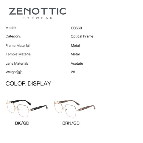 Zenottic Eyeglasses Lila