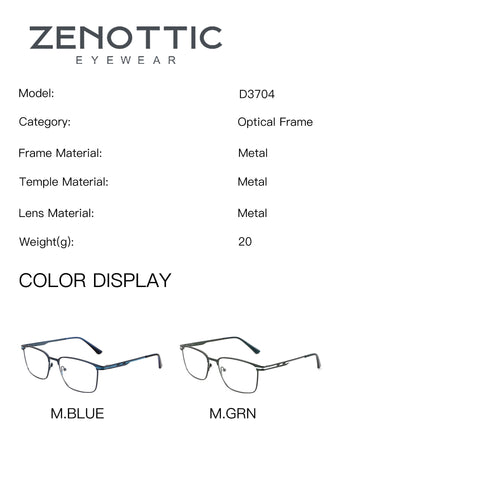 Zenottic Eyeglasses Lorenzo