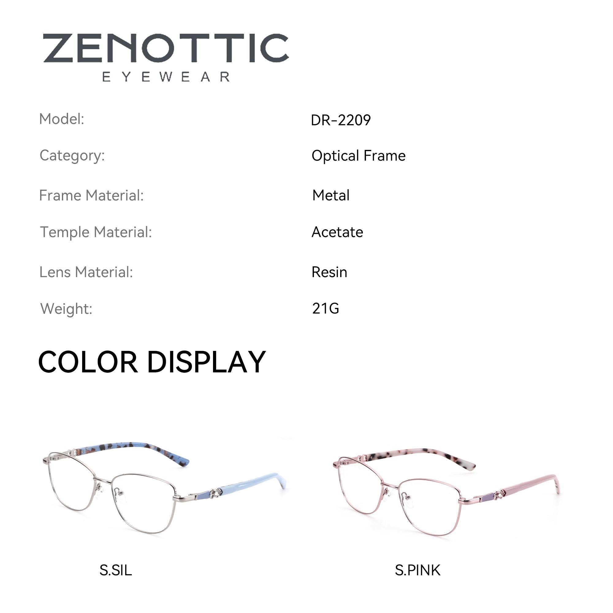 Zenottic Eyeglasses 
