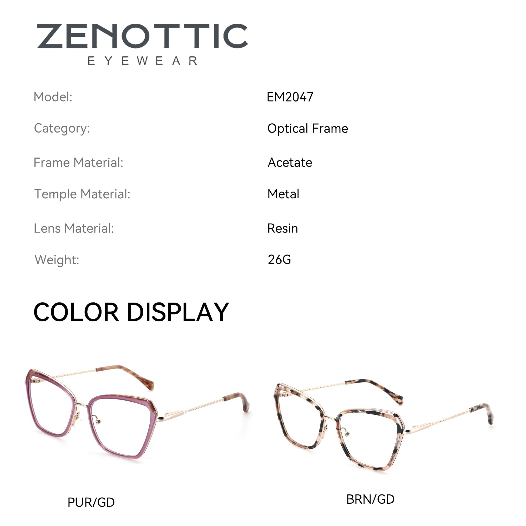 Zenottic Eyeglasses