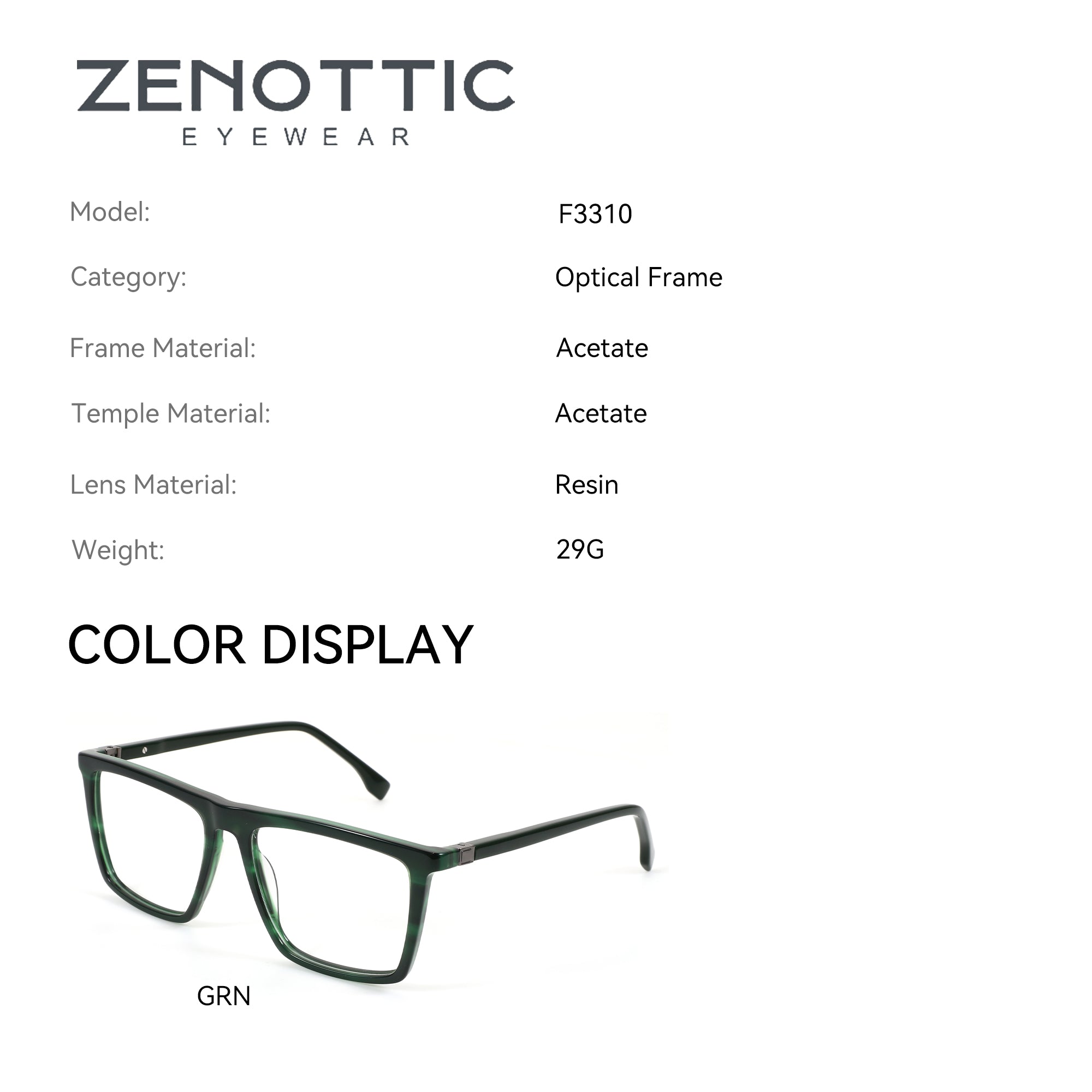 Zenottic Eyeglasses