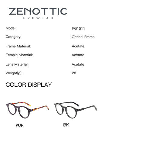 Zenottic Eyeglasses Pike