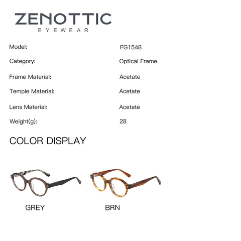 Zenottic Eyeglasses Zelda