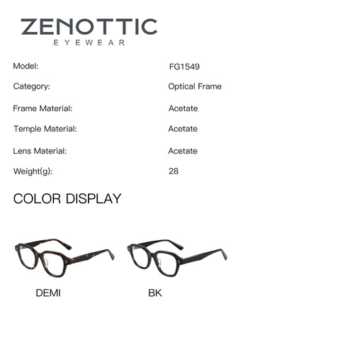 Zenottic Eyeglasses Mina