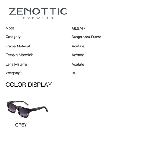 Zenottic Sun Glasses Pollock
