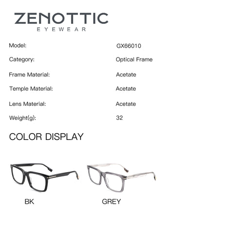 Zenottic Eyeglasses Regan