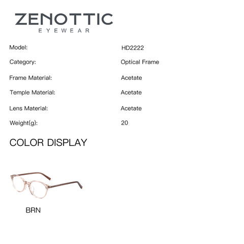 Zenottic Eyeglasses Amani
