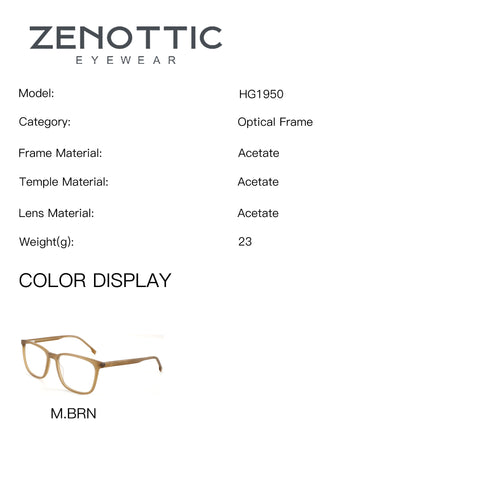 Zenottic Eyeglasses Rudolf