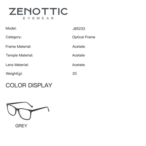 Zenottic Eyeglasses Arrebol
