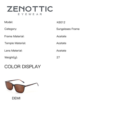 Zenottic Sun Glasses Basil