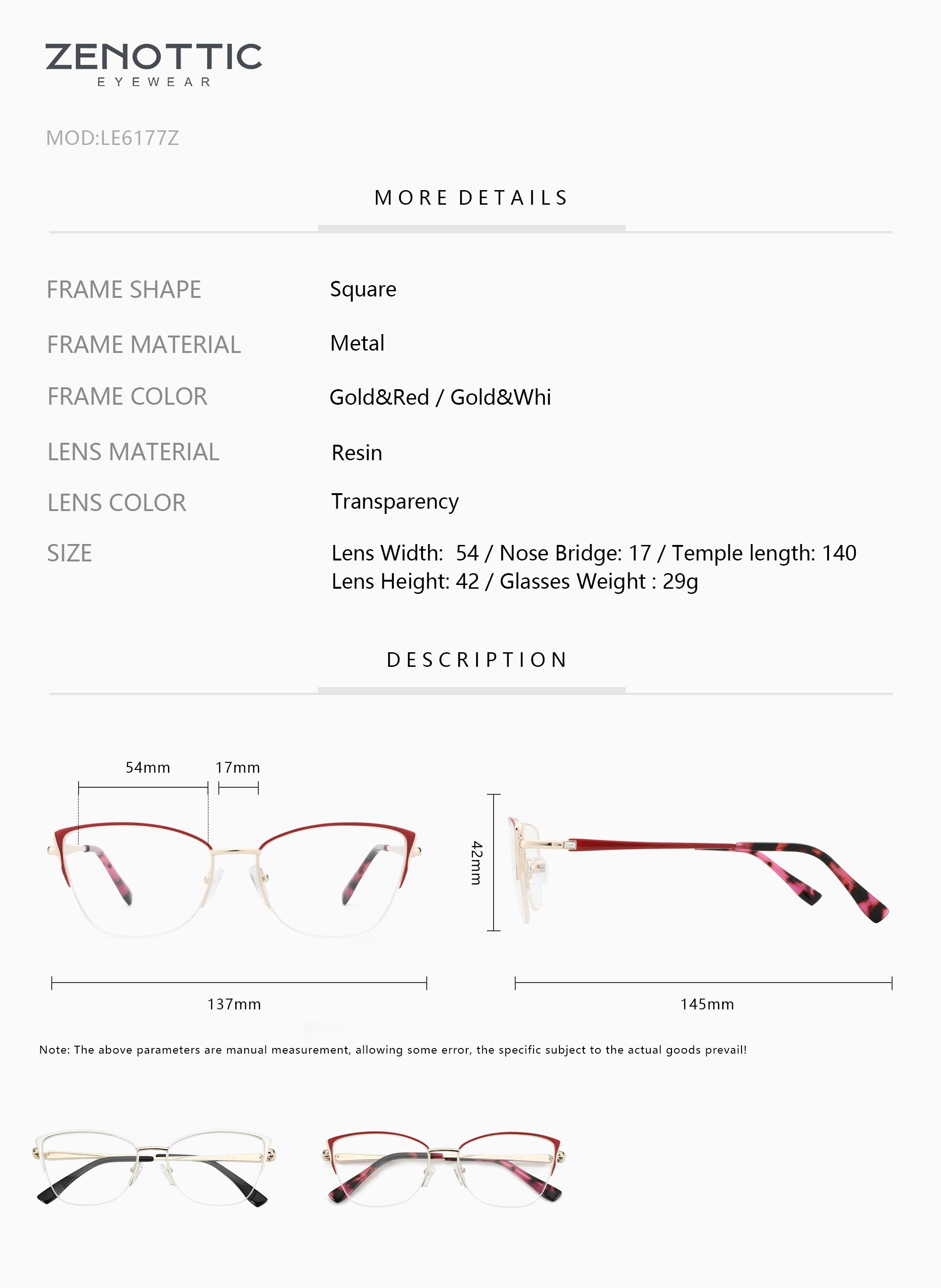 Zenottic Eyeglasses