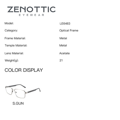 Zenottic Eyeglasses Tim