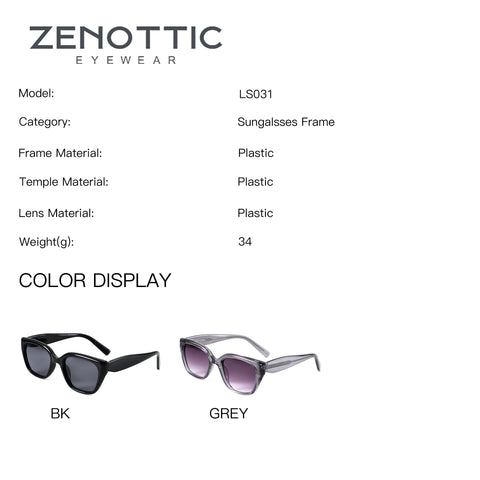 Zenottic Sun Glasses Coraline