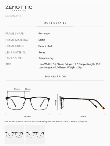 Zenottic Eyeglasses