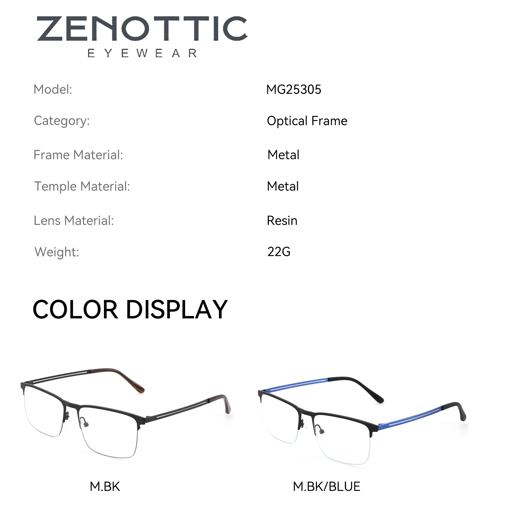Zenottic Eyeglasses
