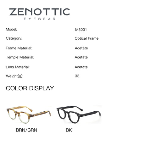 Zenottic Eyeglasses Stanford