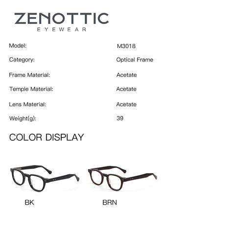 Zenottic Eyeglasses Flechazo