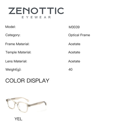 Zenottic Eyeglasses Robin