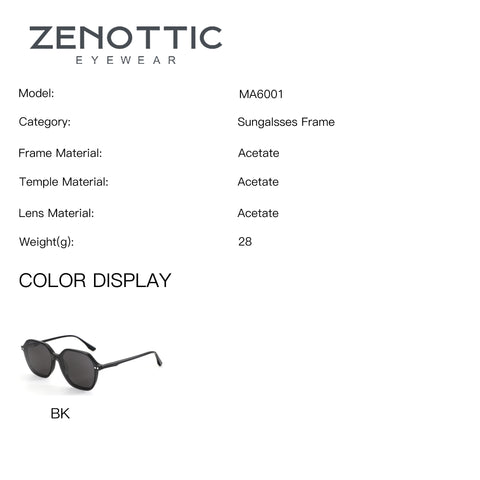 Zenottic Sun Glasses Iridescent