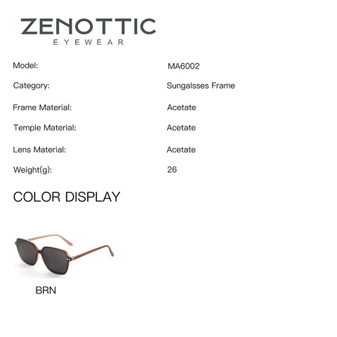 Zenottic Sun Glasses Vergissmeinnicht