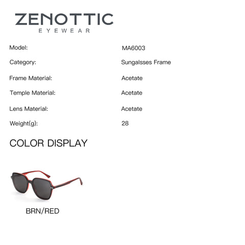 Zenottic Sun Glasses Sokäch