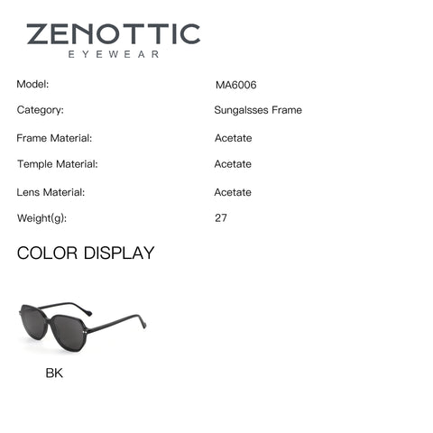 Zenottic Sun Glasses Eliauk