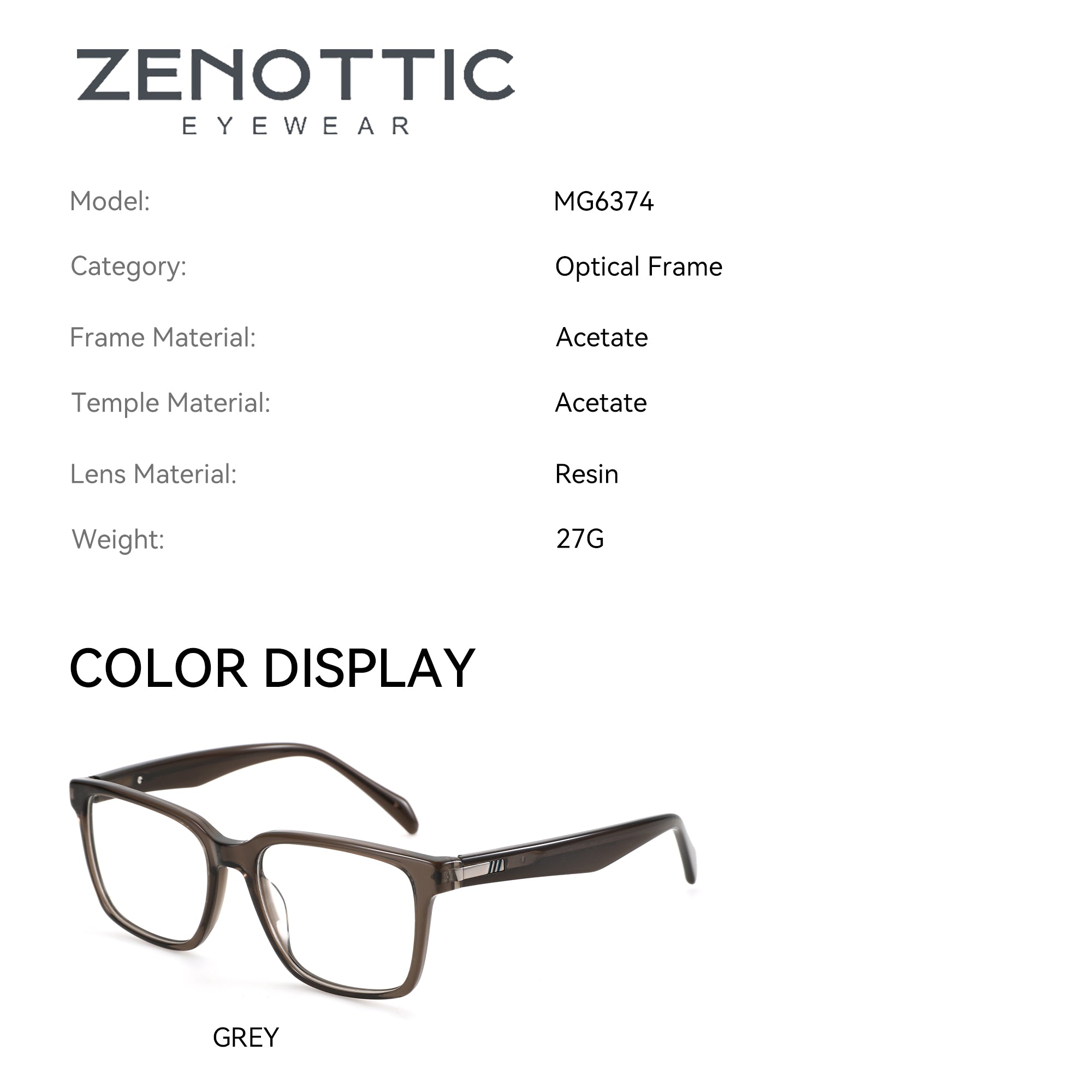 Zenottic Eyeglasses 