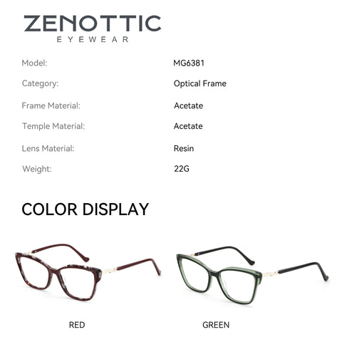 Zenottic Eyeglasses 