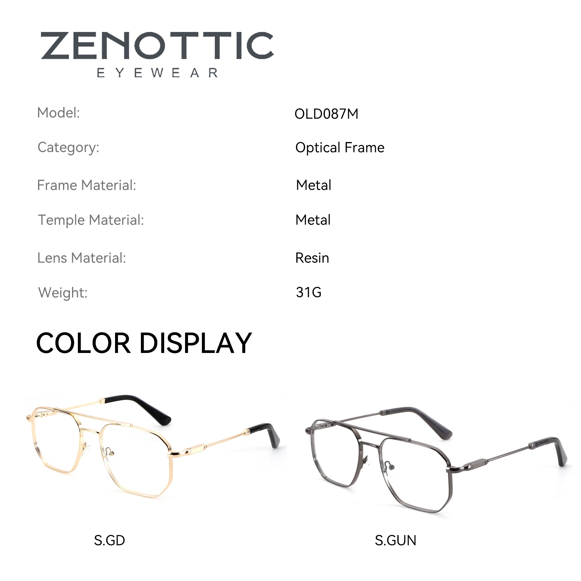 Zenottic Eyeglasses