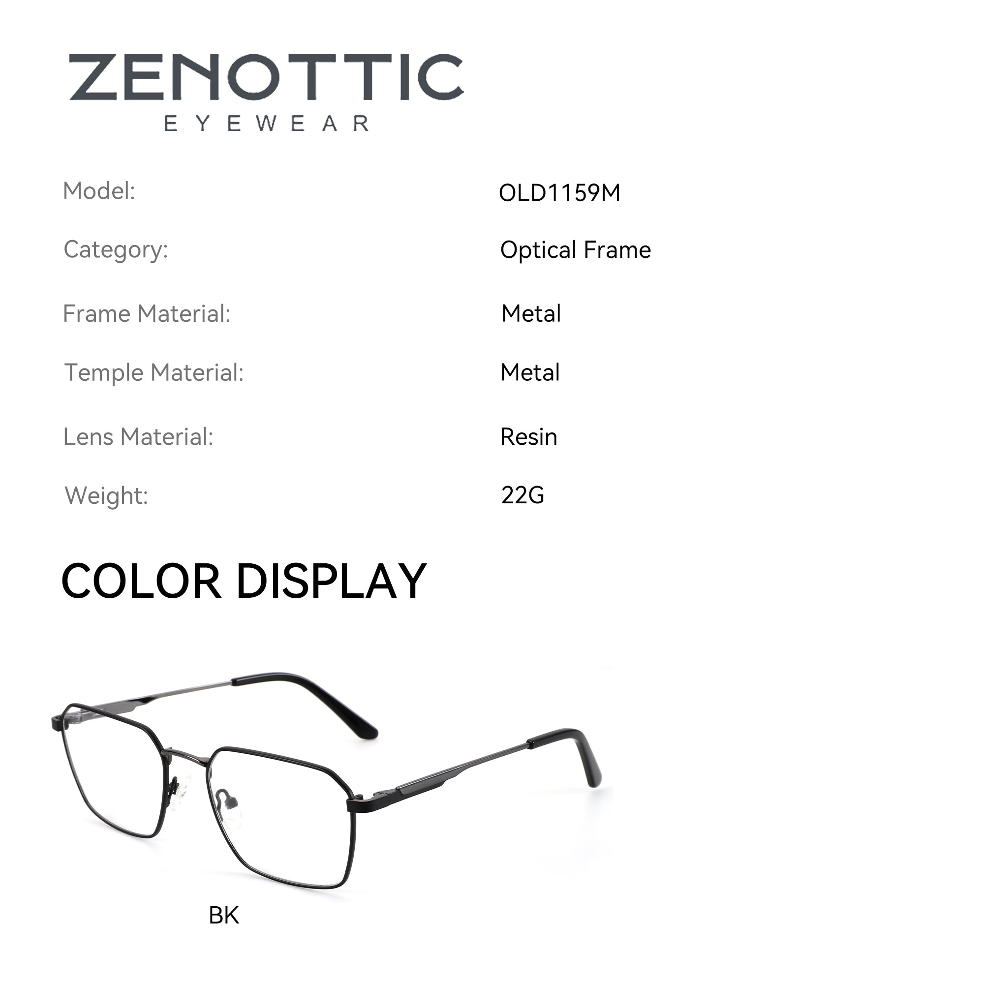 Zenottic Eyeglasses 
