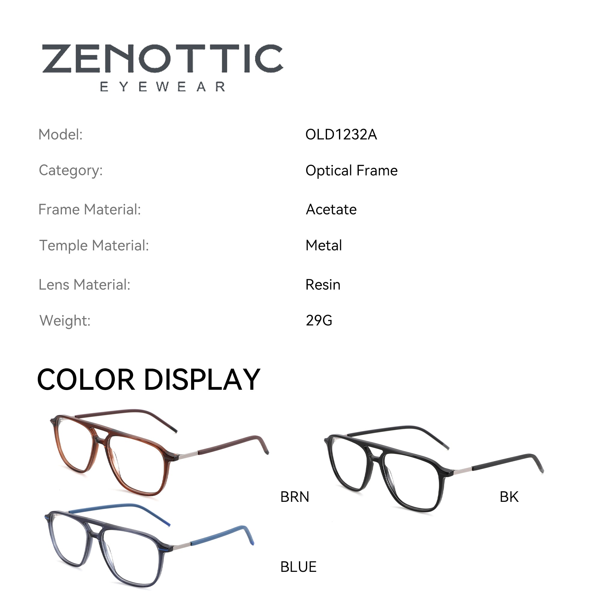 Zenottic Eyeglasses