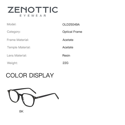 Zenottic Eyeglasses Fred