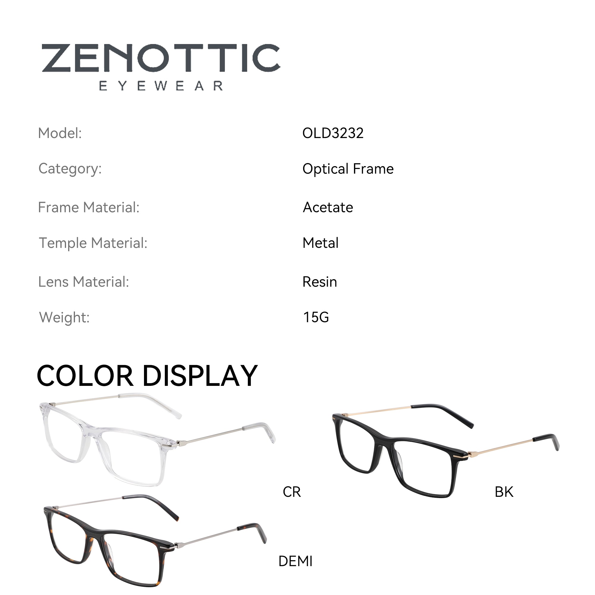 Zenottic Eyeglasses 