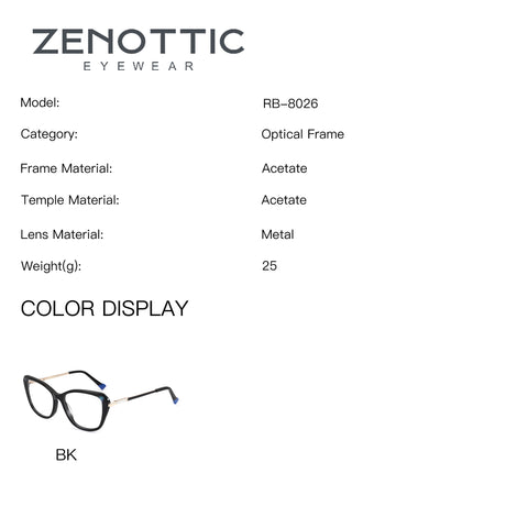Zenottic Eyeglasses Kenley