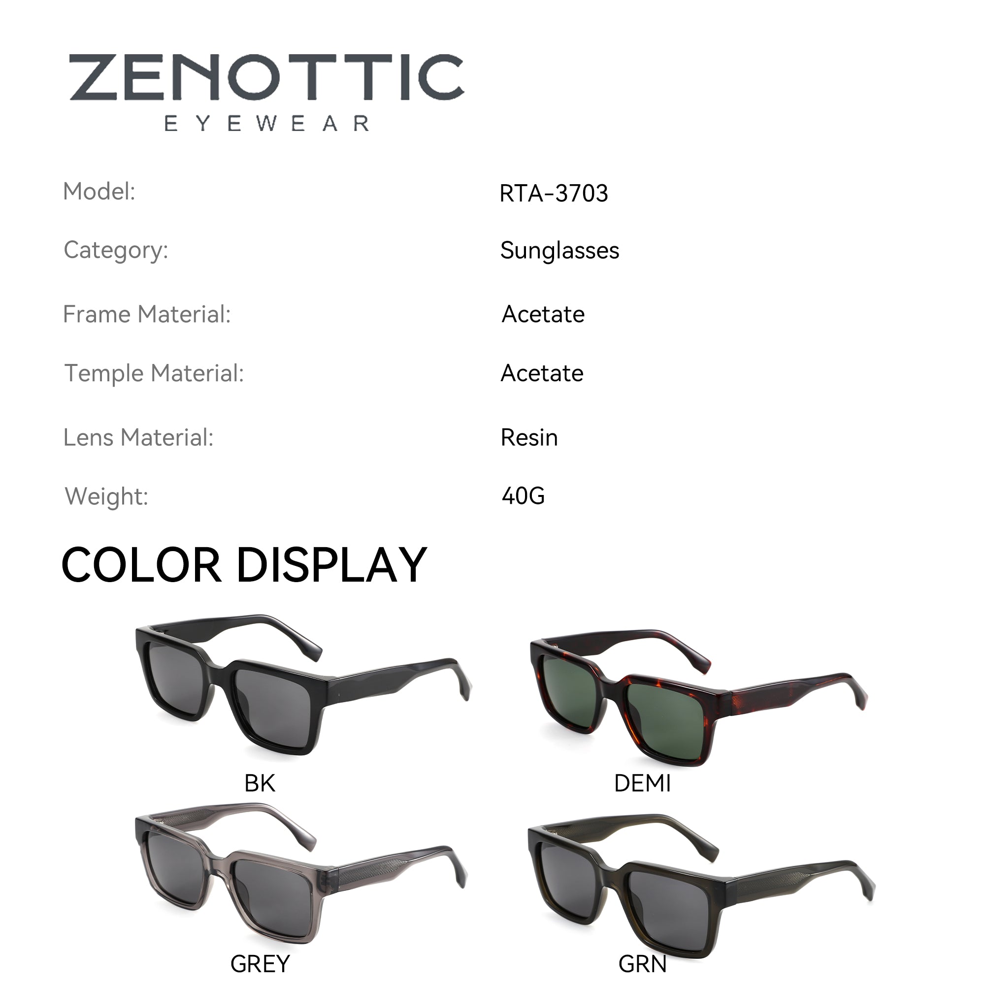 Zenottic Sun Glasses 