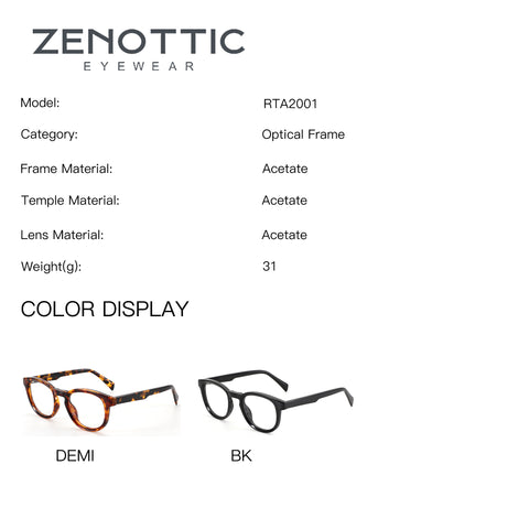 Zenottic Eyeglasses Aurelia