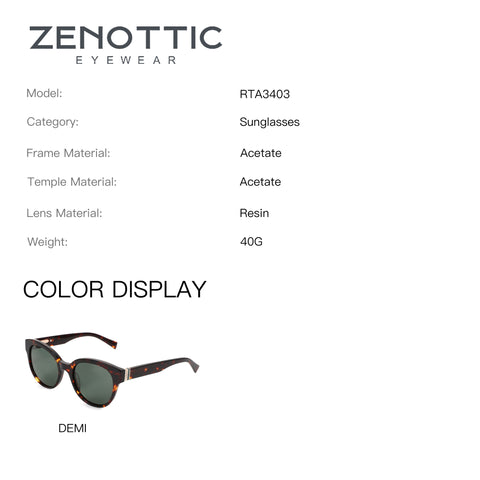 Zenottic Sun Glasses Cynthia