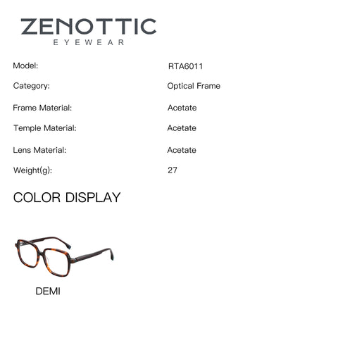 Zenottic Eyeglasses Kalani