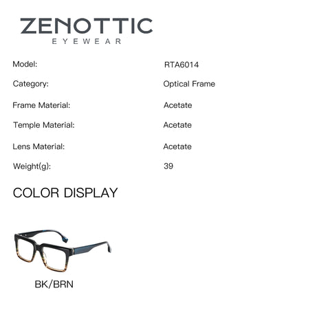 Zenottic Eyeglasses Read
