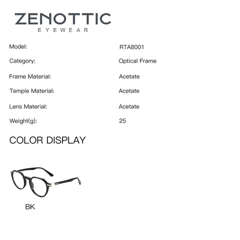 Zenottic Eyeglasses Redding