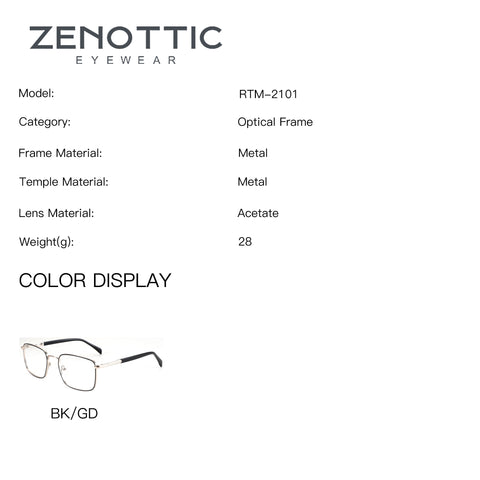 Zenottic Eyeglasses Roe