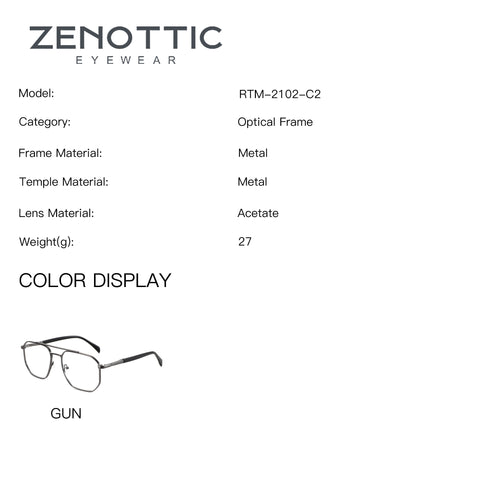 Zenottic Eyeglasses Roland